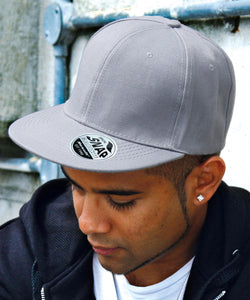 Gorra snapback Bronx original de visera plana | Negro