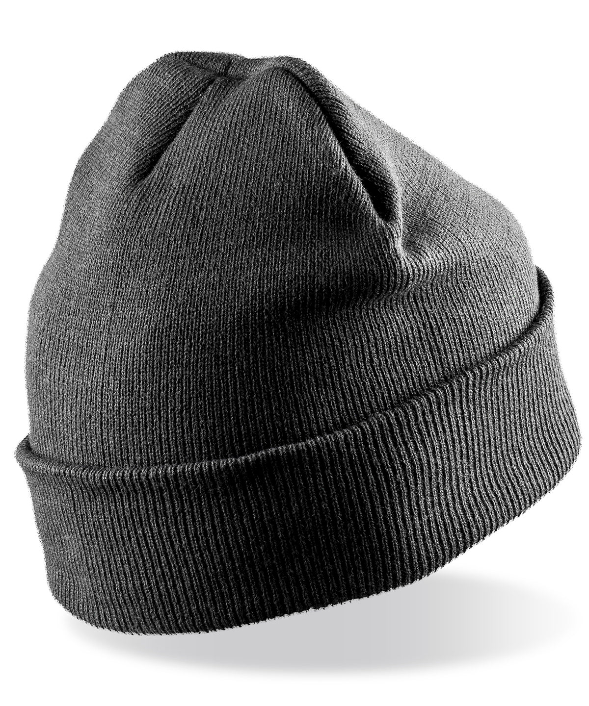 Gorro de esqu de lana reciclada | Negro