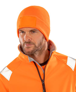 Gorro de impresoras ThinsulateTM reciclado | Negro