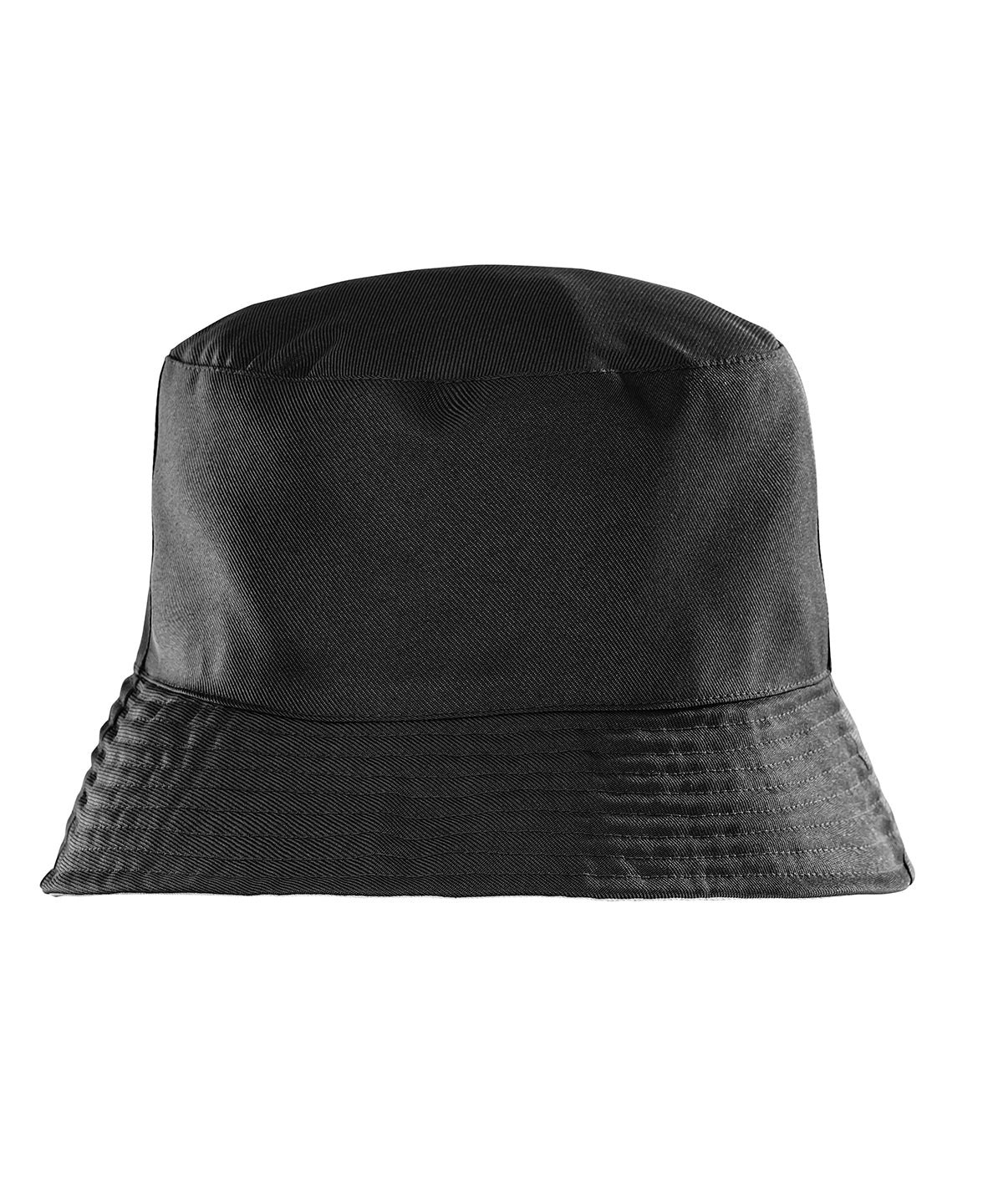 Sombrero de cubo reversible reciclado Core | Negro
