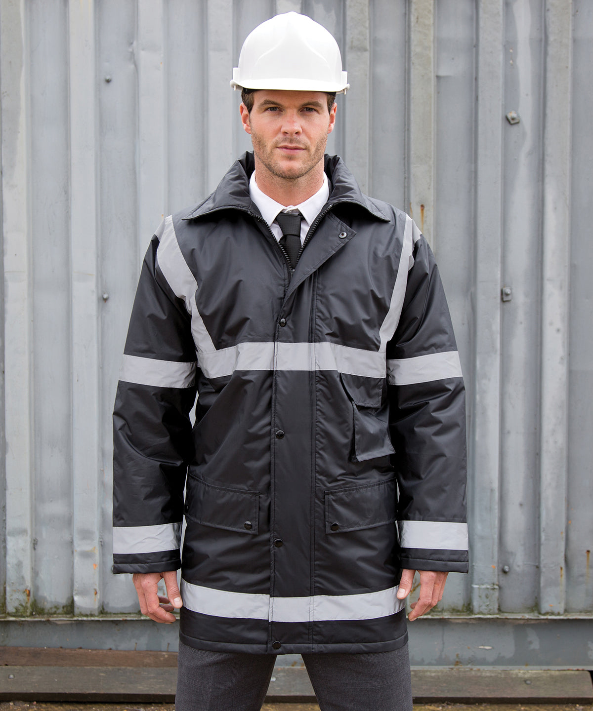 Abrigo de gestin Work-Guard | Negro