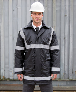 Abrigo de gestin Work-Guard | Negro
