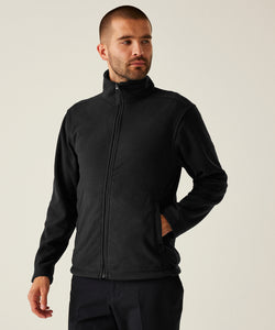 Microfleece con cremallera completa | Negro