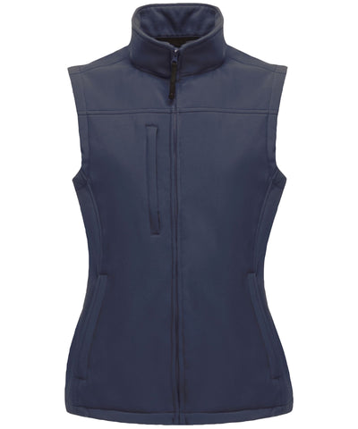 Chaleco softshell Flux para mujer | Azul Marino Doble