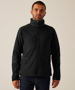 Softshell de 3 capas Hydroforce | Negro/Negro