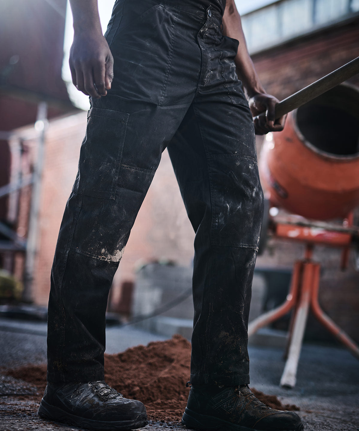 Pantalones de accin forrados | Negro