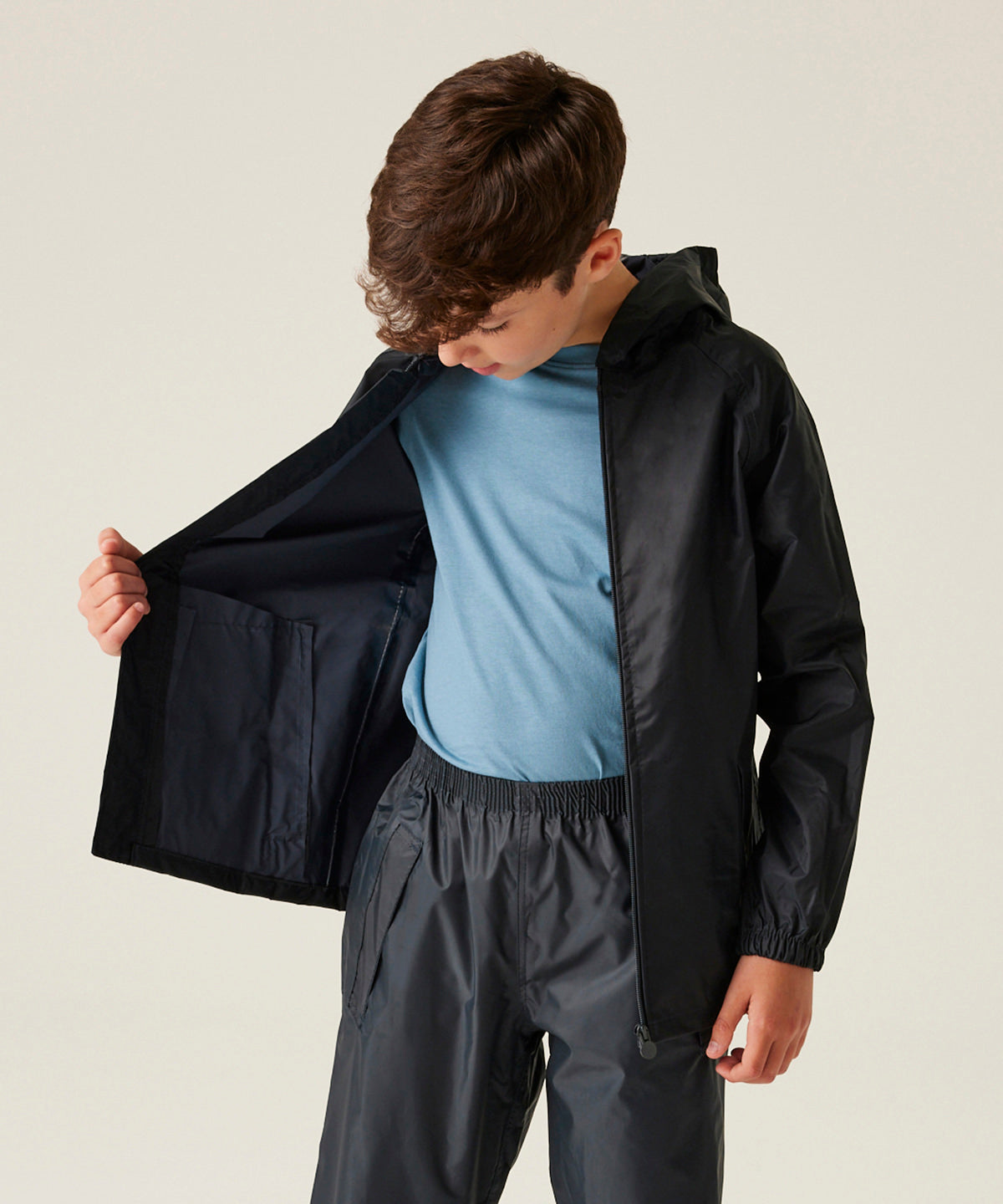 Chaqueta Kids Pro Stormbreak | Negro