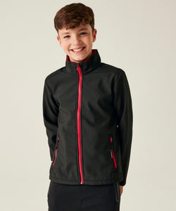Chaqueta softshell Kids Ablaze | Negro