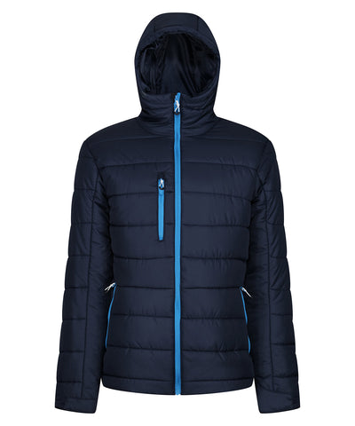 Chaqueta con capucha trmica Navigate | Azul Marino/Azul Francs