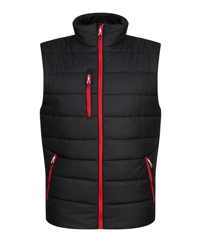 Chaleco trmico Navigate | Negro/Rojo Clsico