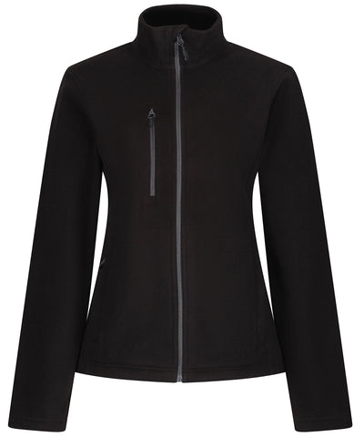 Sudadera con cremallera completa reciclada para mujer Honestly made | Negro