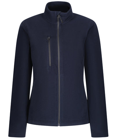 Sudadera con cremallera completa reciclada para mujer Honestly made | Azul Marino
