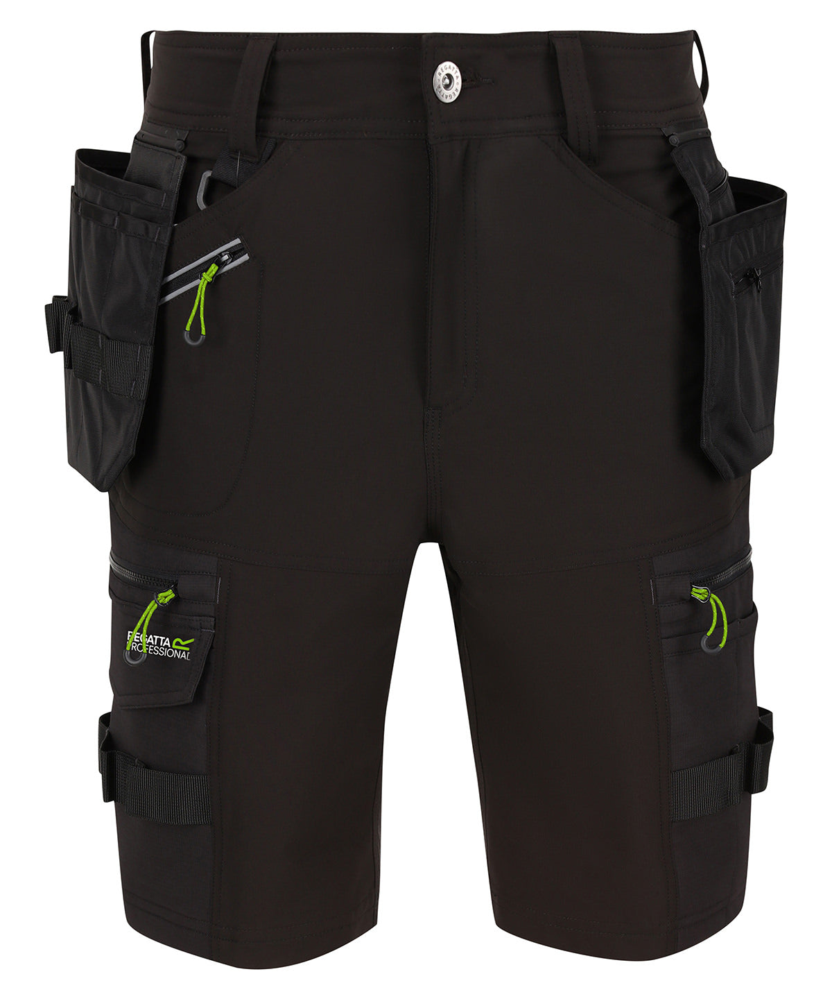 Pantalones cortos de polainas elsticas Infiltrate | Negro
