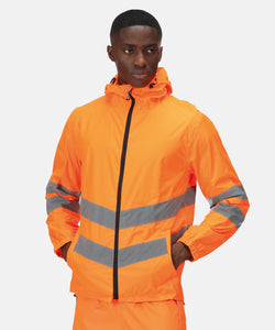 Chaqueta High-vis Pro Pack-Away | Amarillo