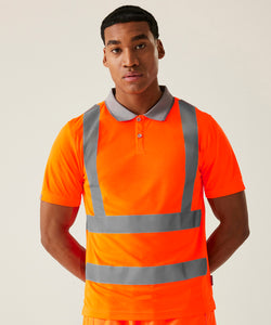 Hi-vis Pro contract polo | Amarillo