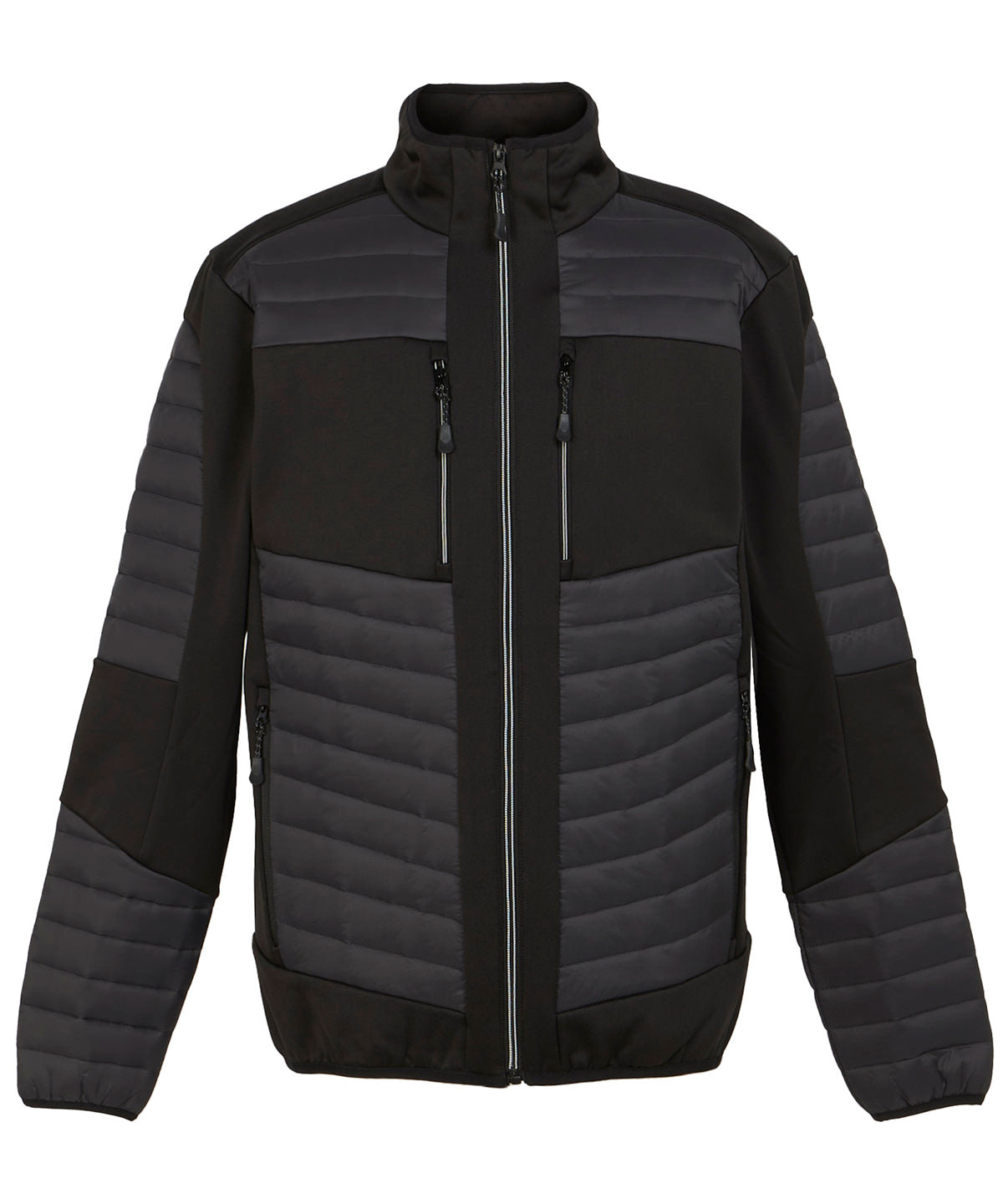 Chaqueta hbrida trmica unisex E-Volve | Gris Carbn