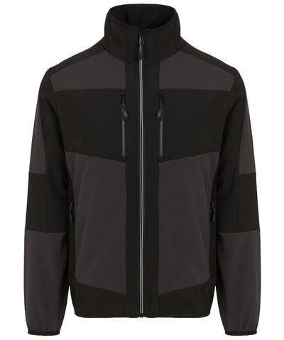 Chaqueta softshell de 2 capas unisex E-Volve | Gris Carbn