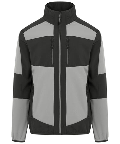 Chaqueta softshell de 2 capas unisex E-Volve | Gris Mineral/Ceniza