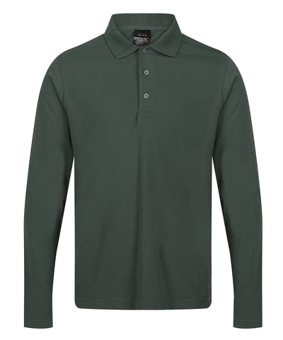 Polo de manga larga Pro 65/35 | Verde Oscuro