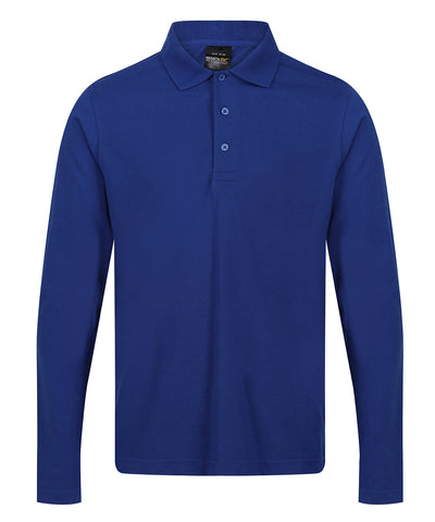 Polo de manga larga Pro 65/35 | Azul Real Nuevo