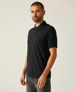 Polo de manga corta Pro 65/35 | Negro