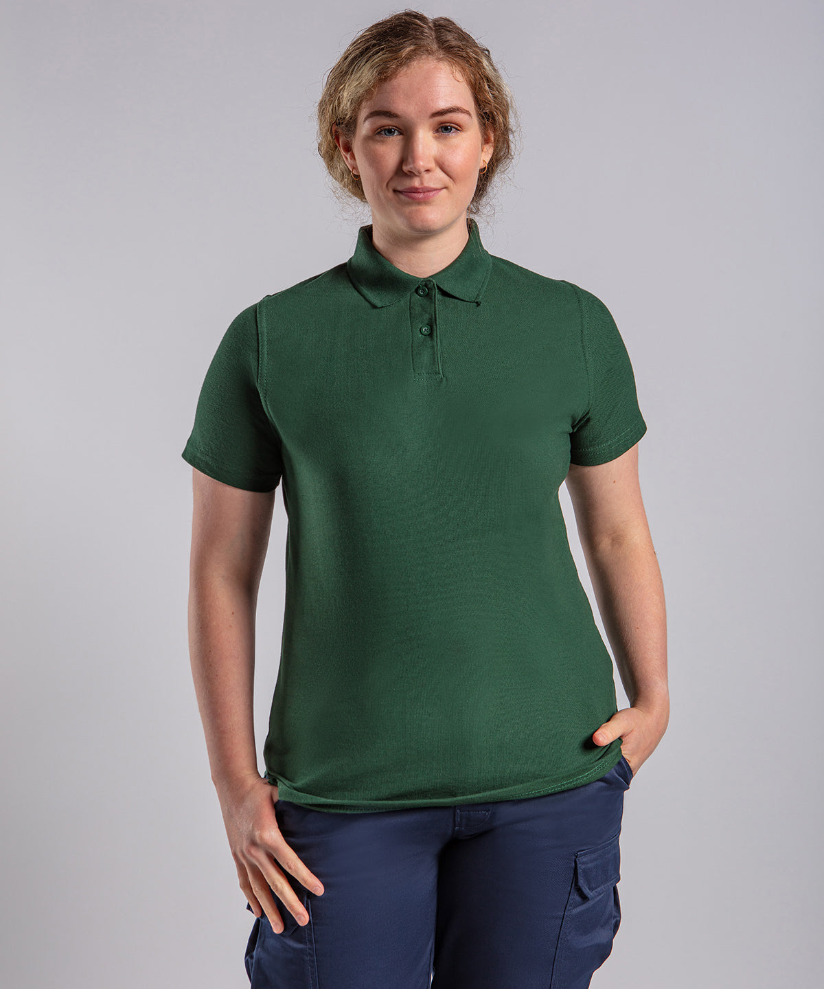 Polo profesional para mujer | Blanco