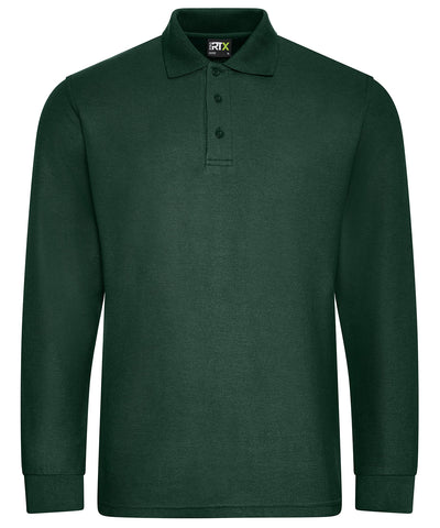 Polo de manga larga Pro | Verde Botella