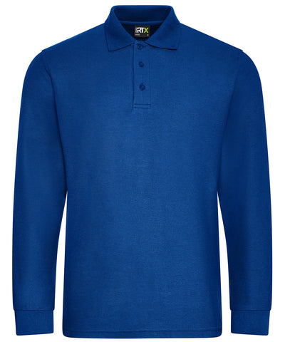 Polo de manga larga Pro | Azul Real