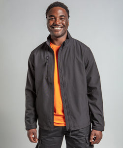 Chaqueta softshell de tres capas Pro | Negro