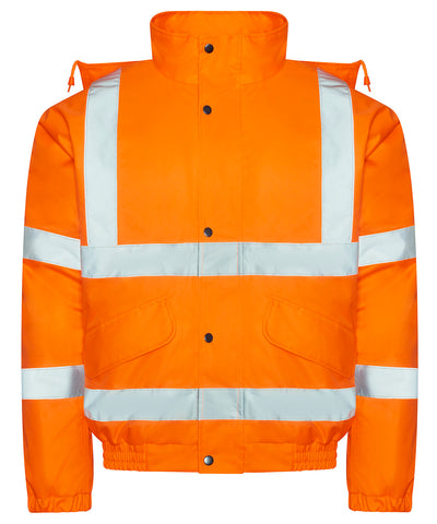 Chaqueta bomber de alta visibilidad | Naranja Claro
