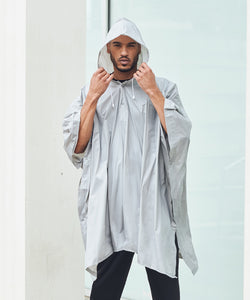 Poncho de plstico | Negro