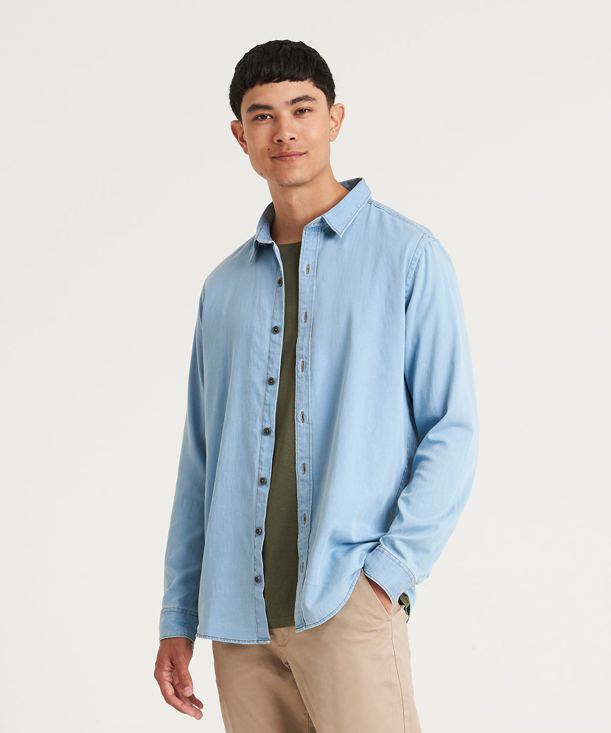 Camisa de mezclilla Jack | Negro