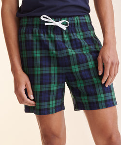 Pantalones cortos de cuadros para estar en casa | Cuadros Rojos/Marino