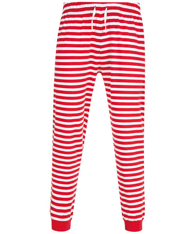 Pantalones de estar por casa | Rayas Rojas/Blancas
