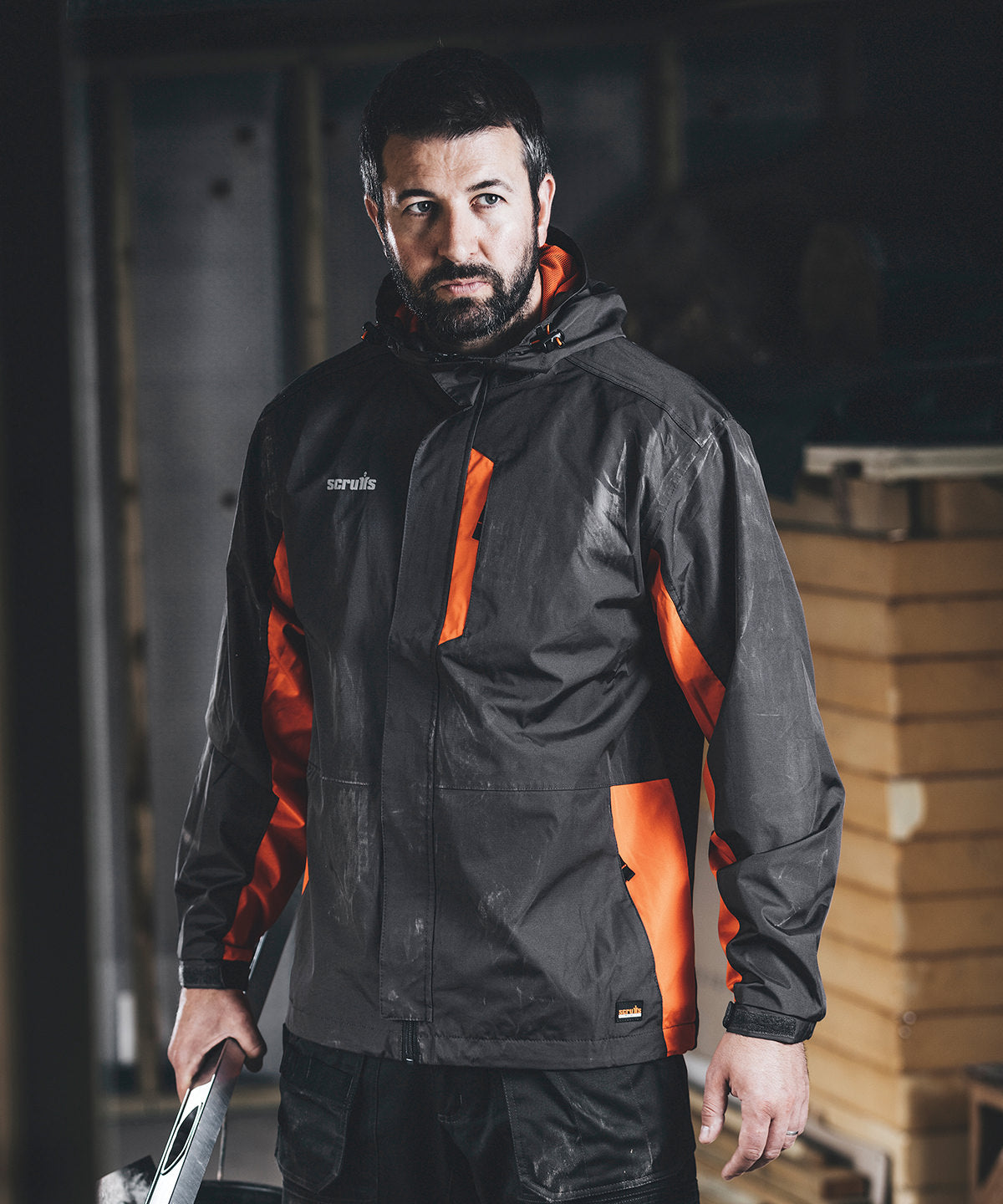 Chaqueta de trabajo | Negro/Gris Grafito