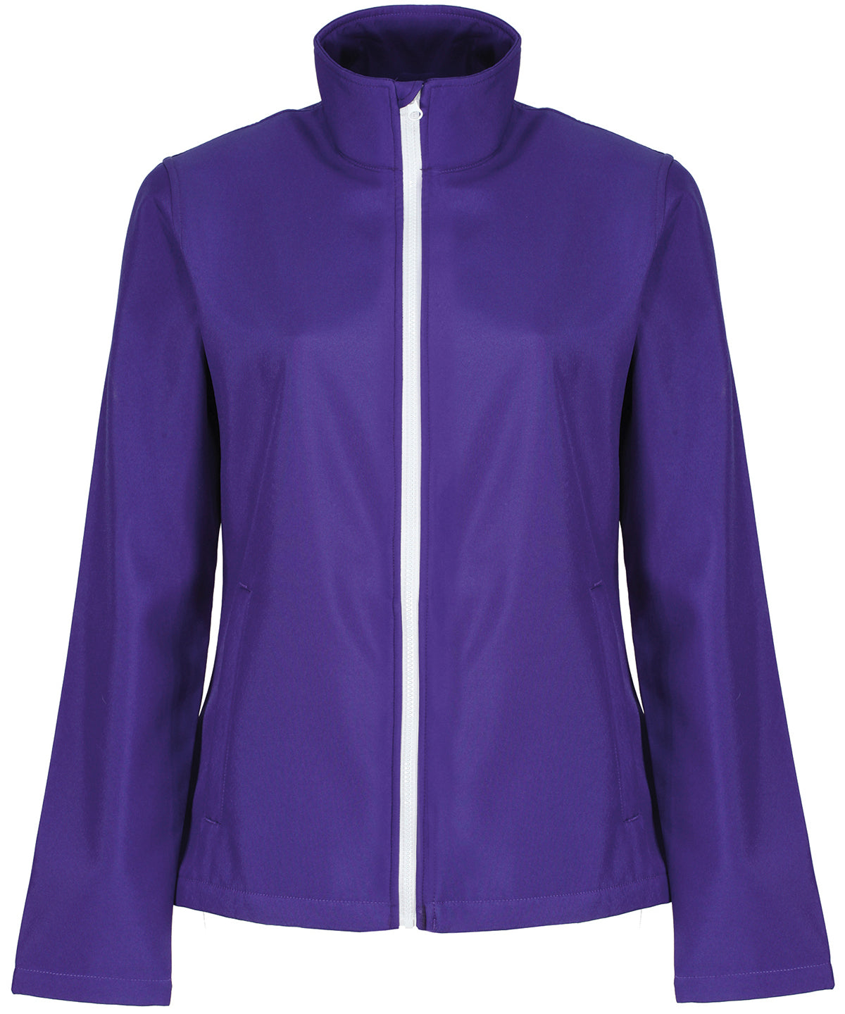 Chaqueta softshell para mujer Ablaze imprimible | Morado Vibrante