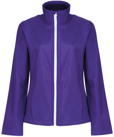 Chaqueta softshell para mujer Ablaze imprimible | Morado Vibrante