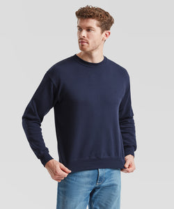 Sudadera clsica 80/20 con mangas rangln | Negro Clsico - Carbn