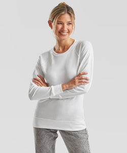 Sudadera ligera ragln para mujer | Negro