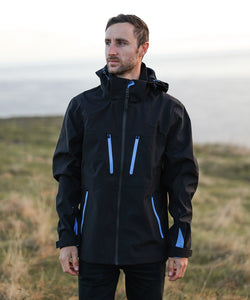 Chaqueta tcnica softshell Patrol | Negro/Carbono