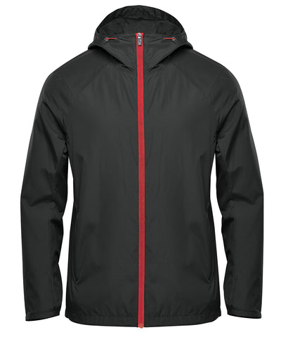 Chaqueta ligera Pacifica | Negro/Rojo