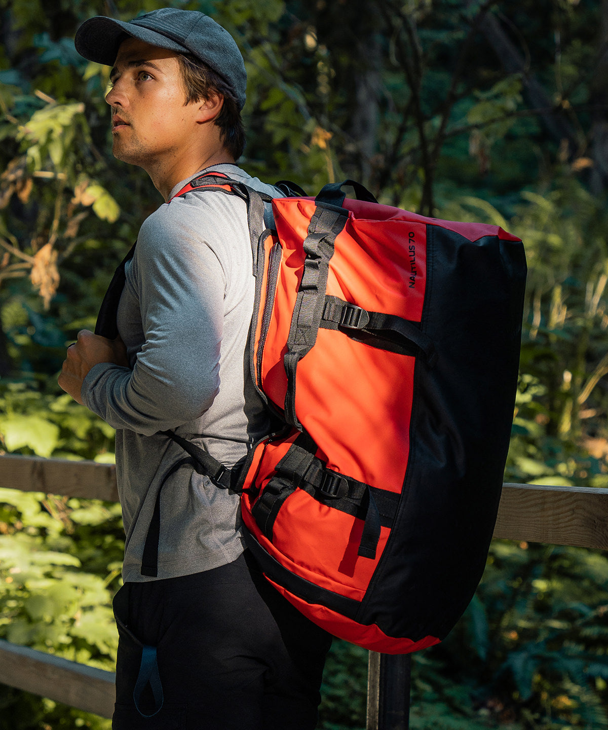Bolsa impermeable Nautilus de 70 litros | Negro