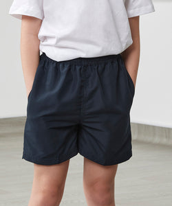 Pantalones cortos de pista para nios | Negro