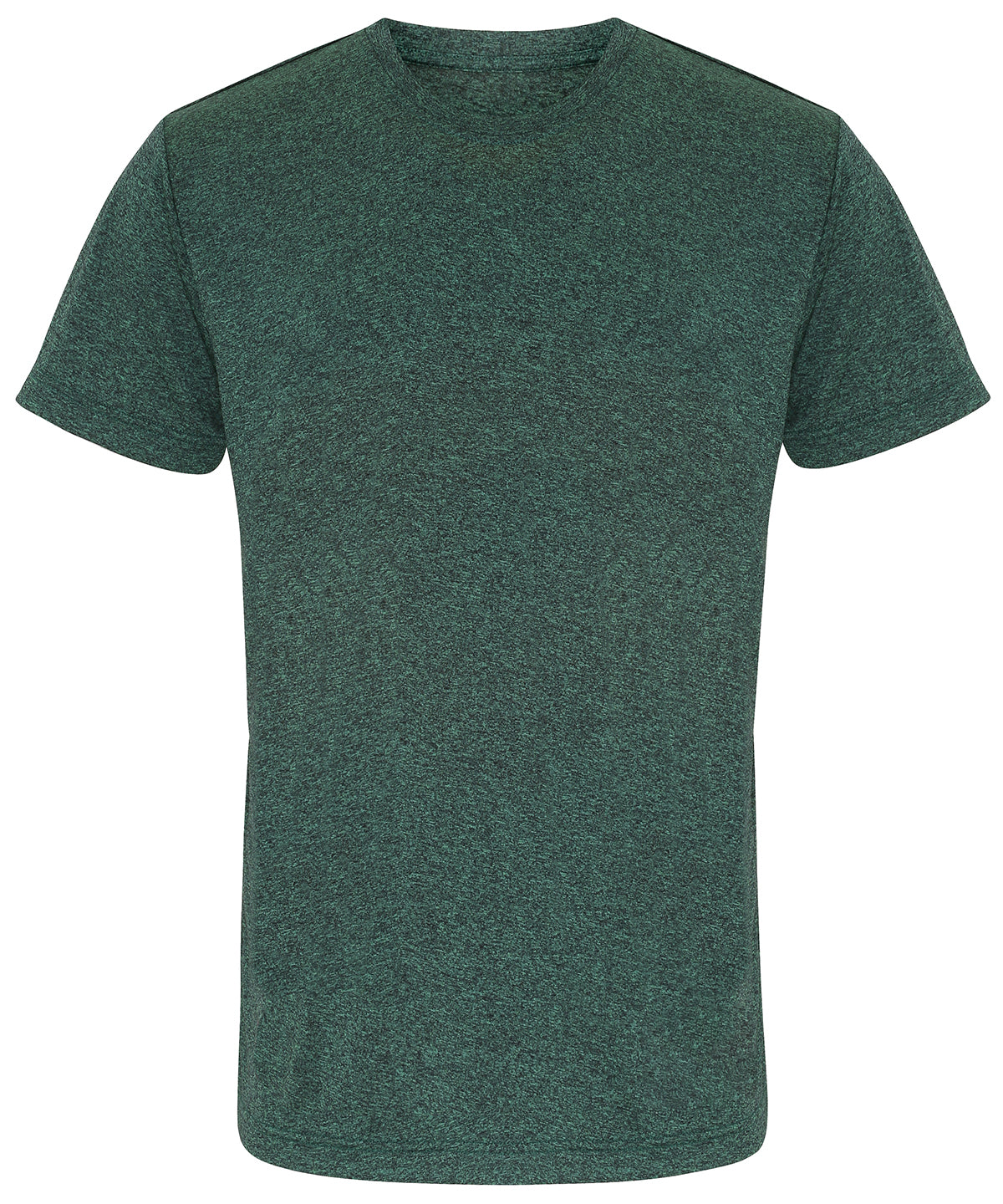 Camiseta de rendimiento TriDri® | Verde Bosque / Mezcla De Negro