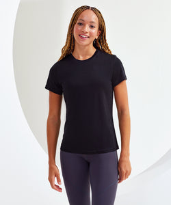 Camiseta de rendimiento para mujer TriDri® | Negro
