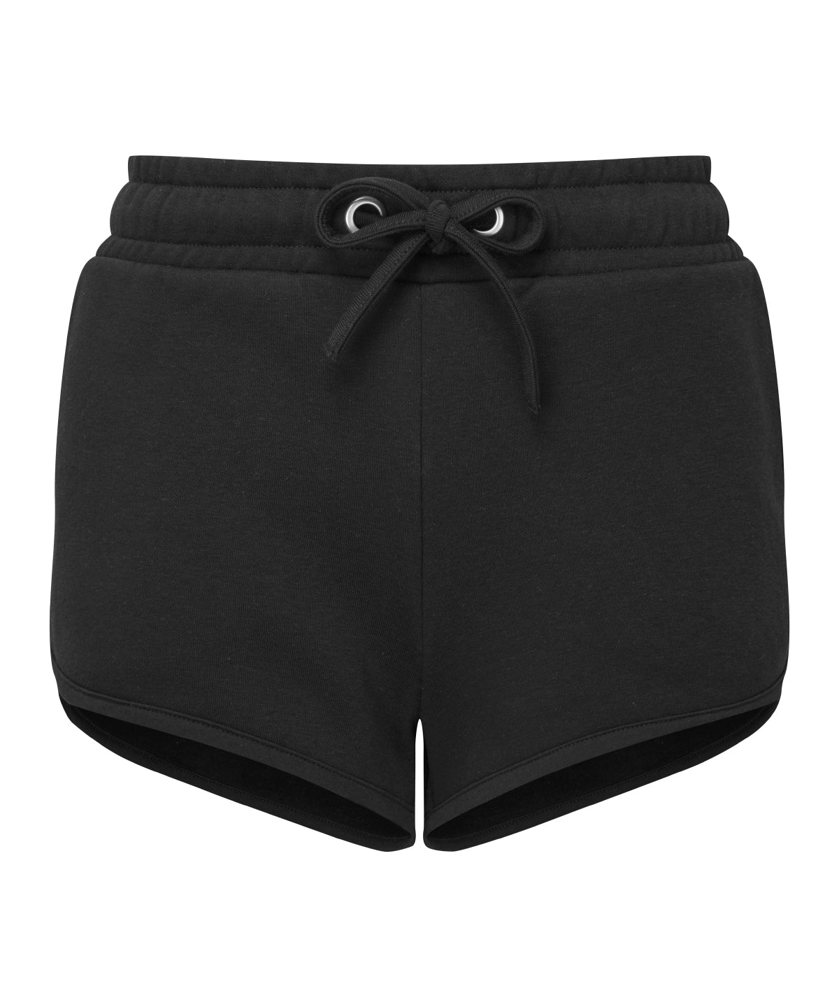 Pantalones cortos retro para mujer TriDri® reciclados | Negro