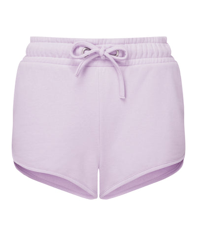 Pantalones cortos retro para mujer TriDri® reciclados | Lila
