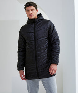 Chaqueta larga microligera TriDri® para hombre | Negro