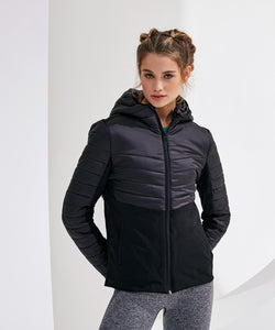 Chaqueta hbrida aislante para mujer TriDri® | Negro