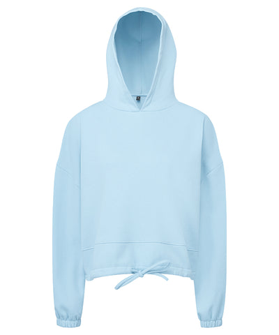 Sudadera corta extragrande para mujer TriDri® | Azul Cielo